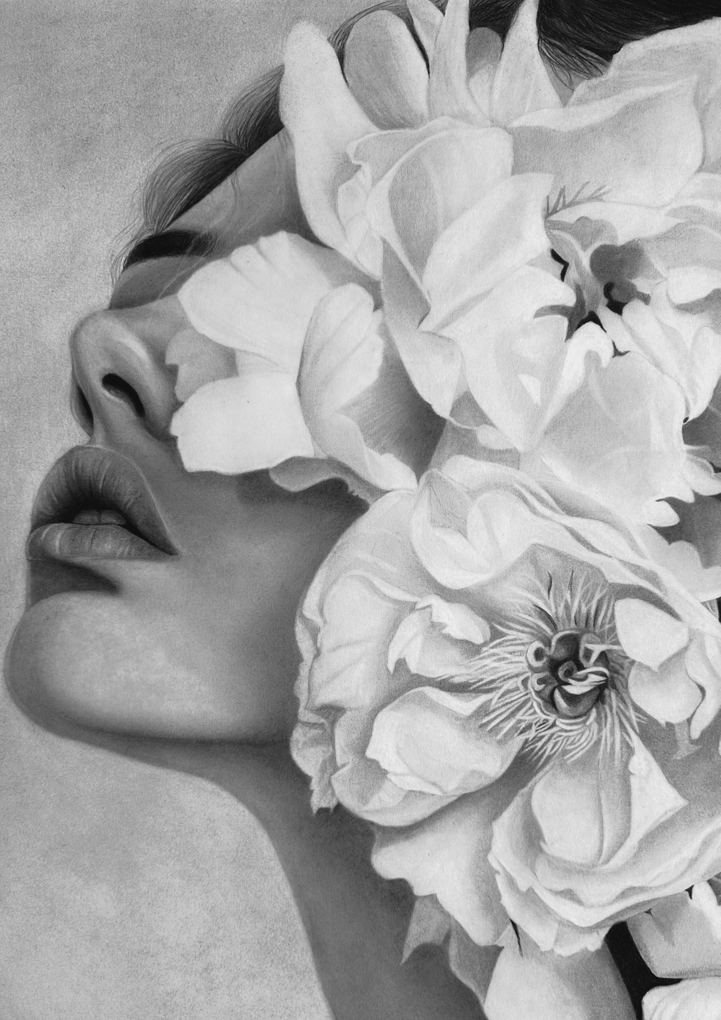 Lana - Charcoal Drawing