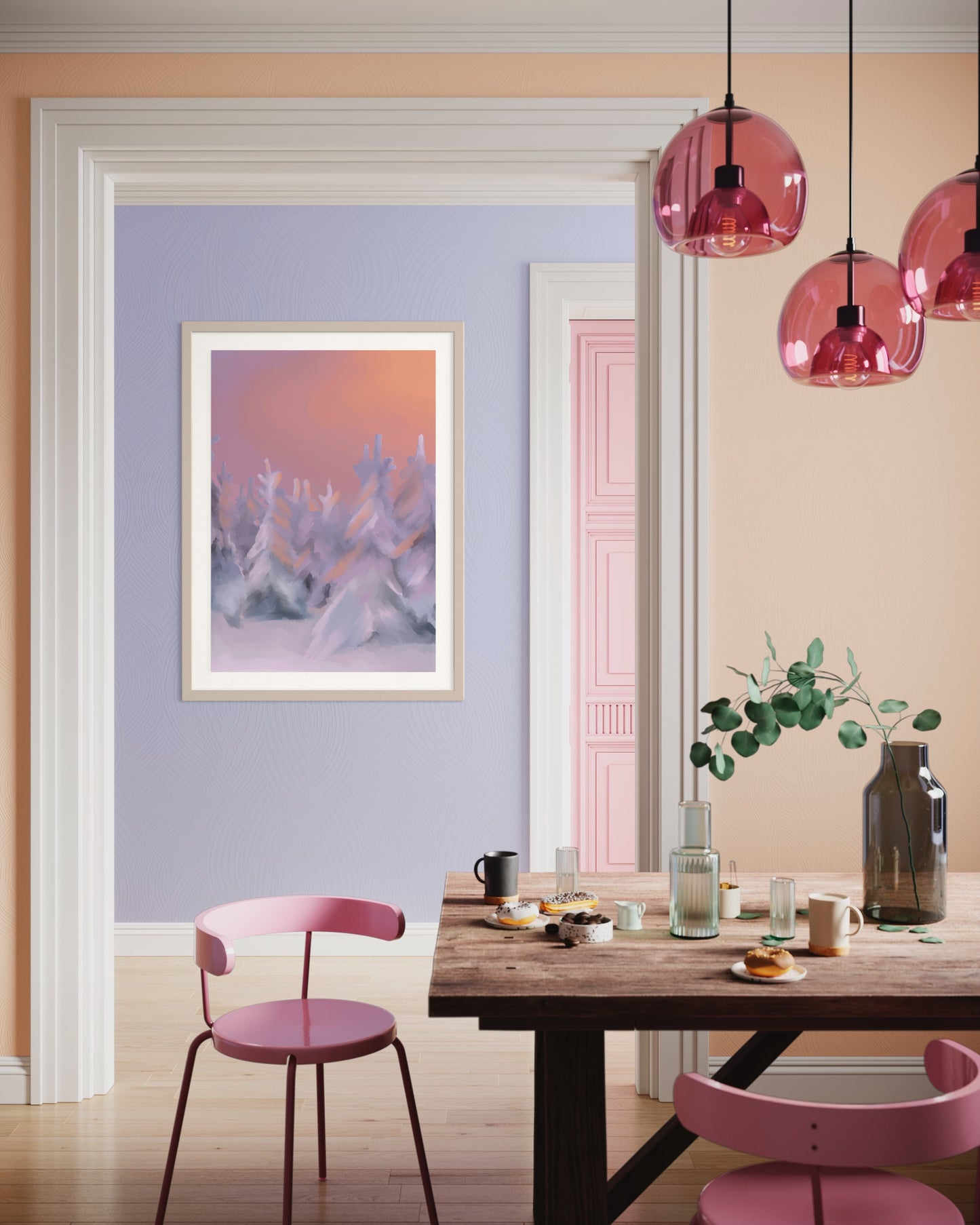 Winter wonderland - Digital Illustration