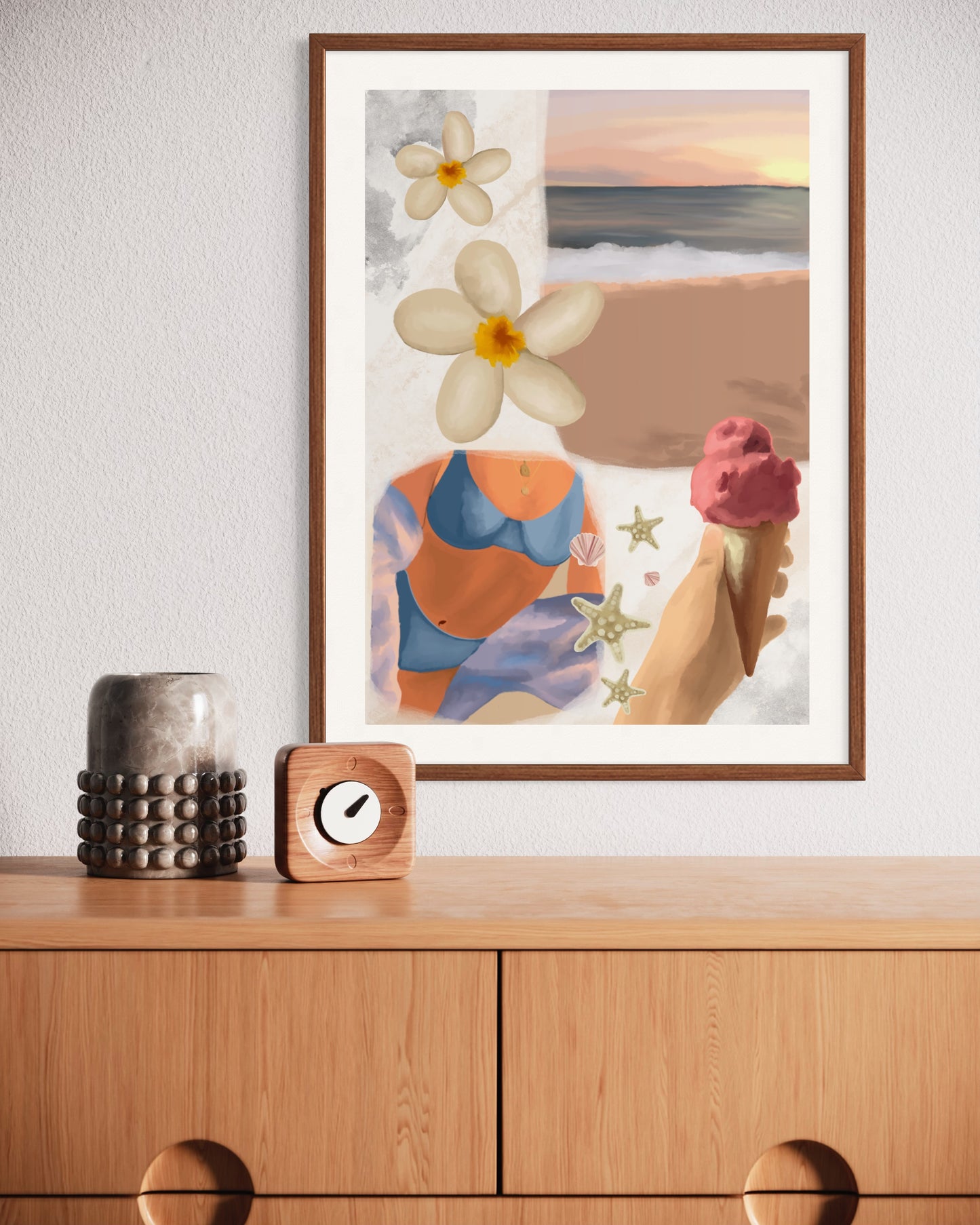 Beachy - Illustration numérique