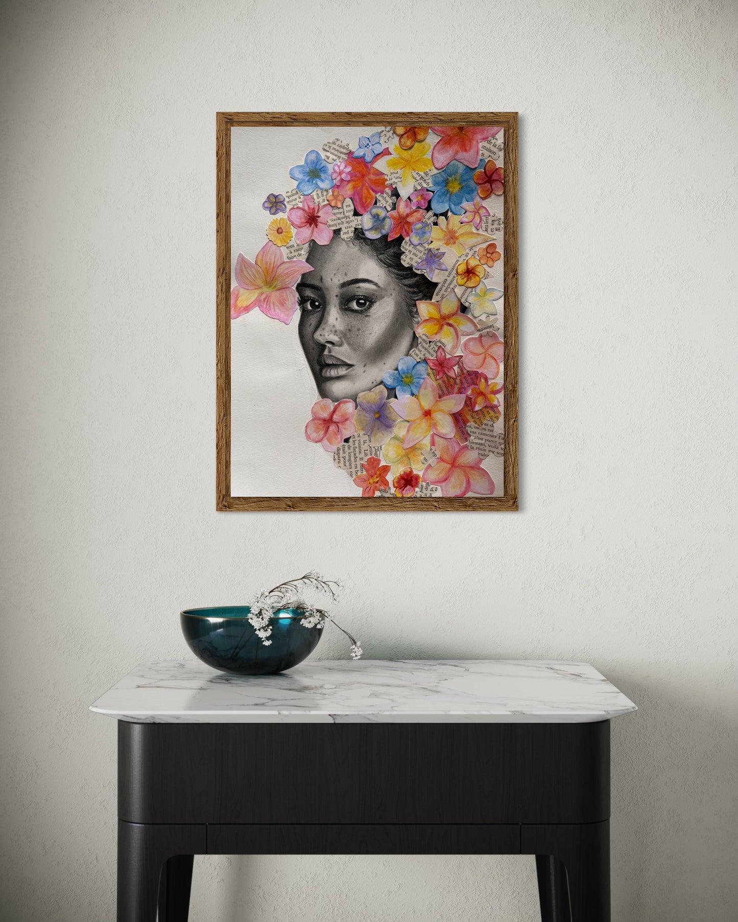 Enterré dans les fleurs - VENDU