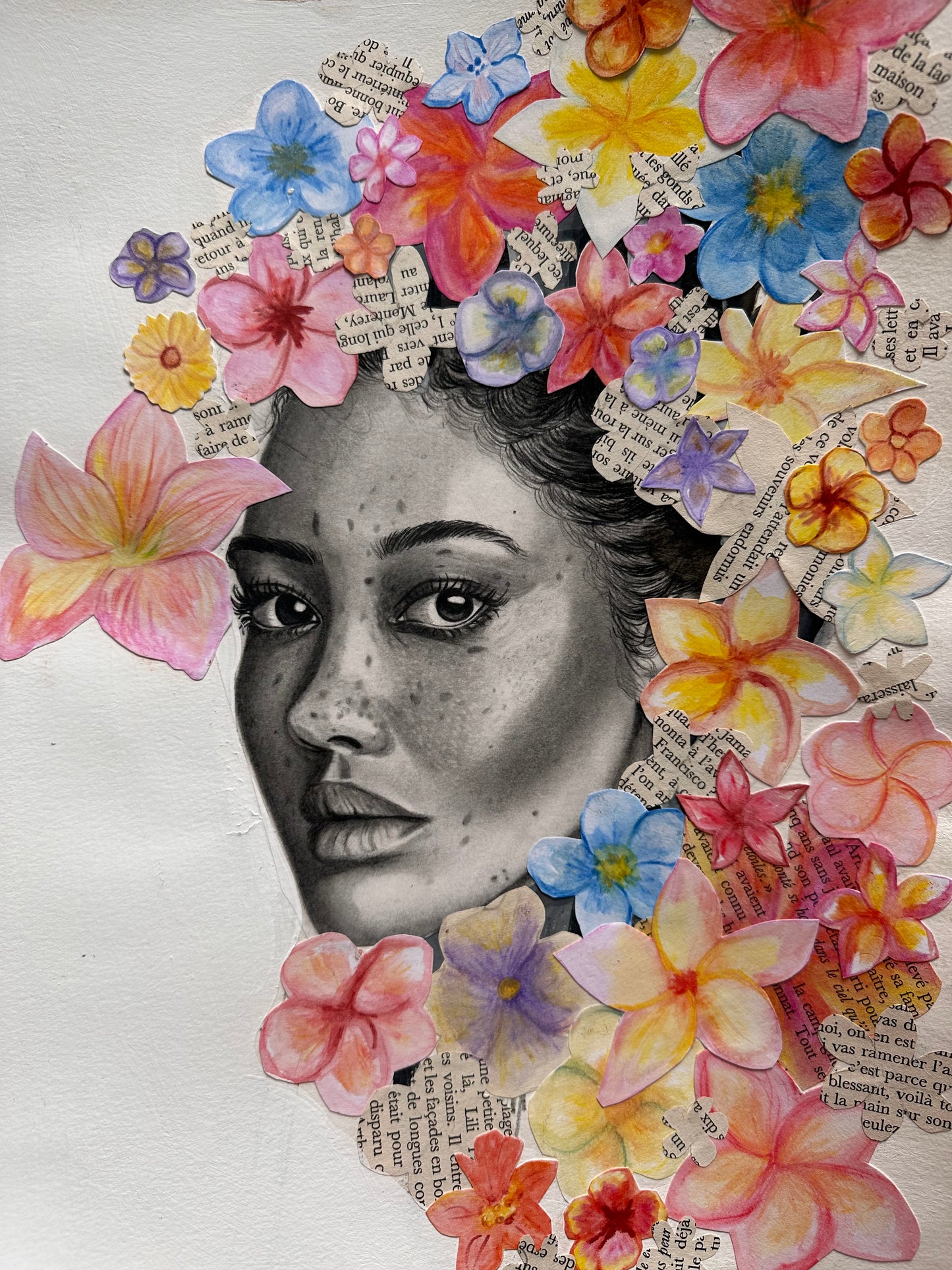 Enterré dans les fleurs - VENDU