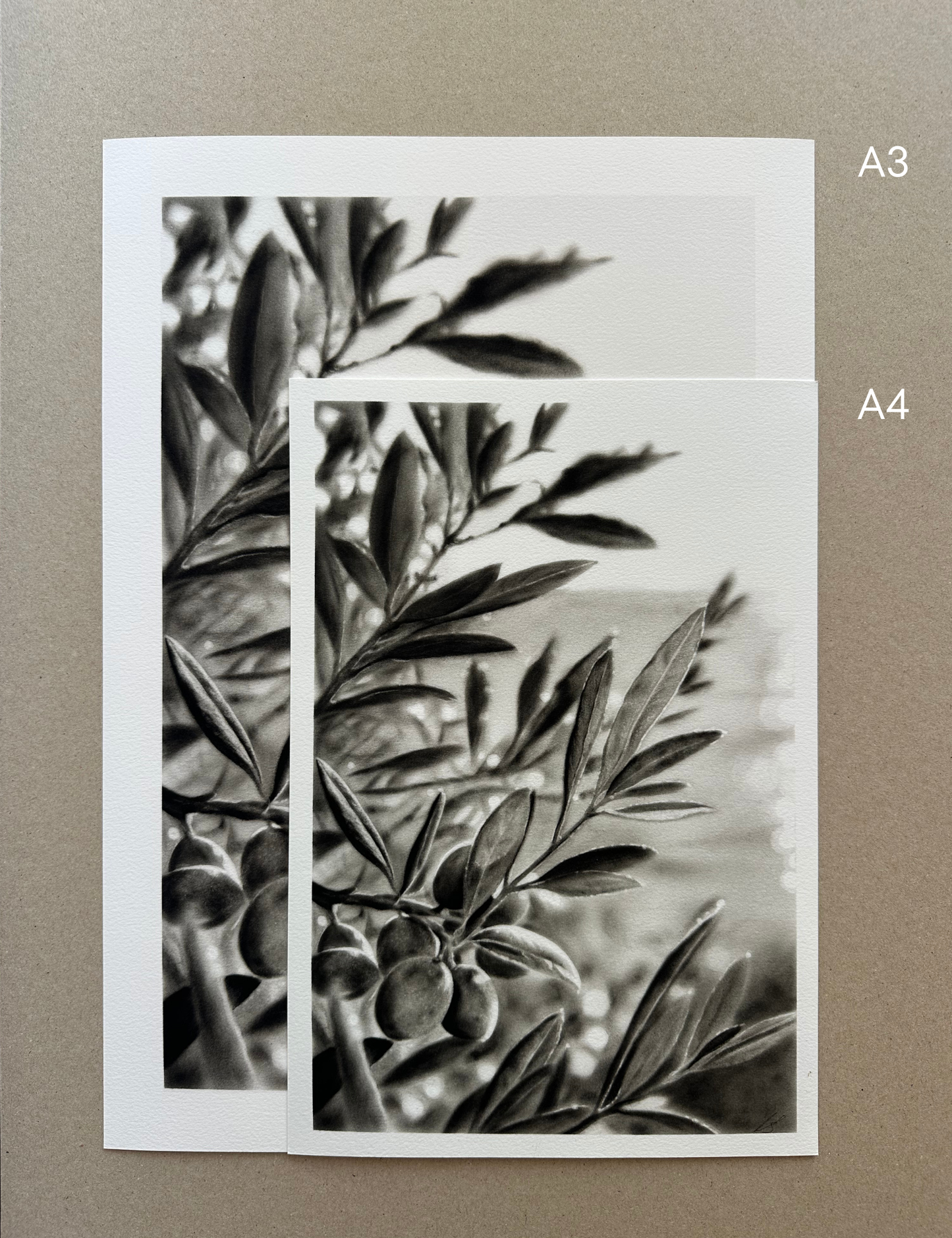 Sur le chemin de la palge - Limited edition print