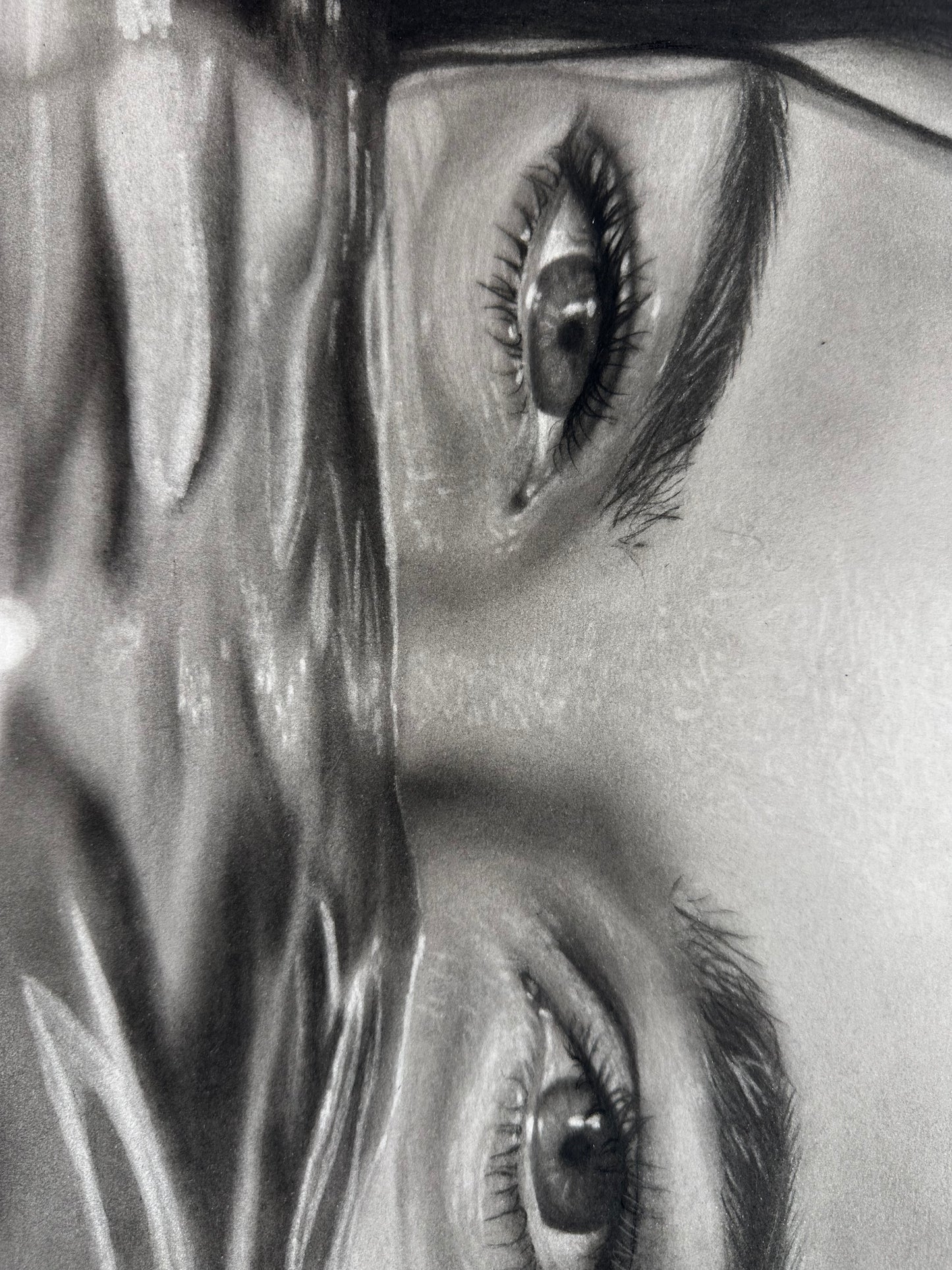 L’horizon de l’âme - Charcoal Drawing