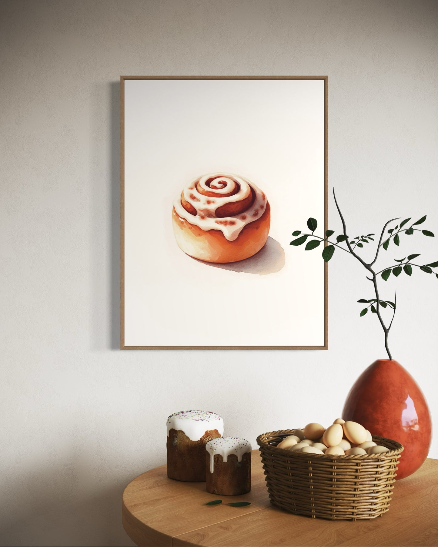 Cinnamon roll - Digital Illustration